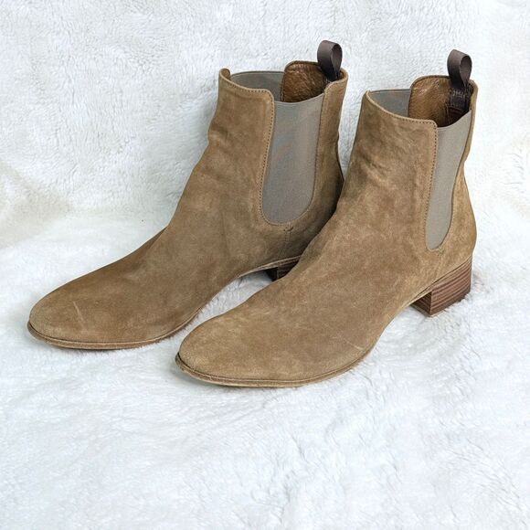 Officine Creative Seline Chelsea Boot Leather Shoes Luxury Footwear Tan Size 40 - Picture 2 of 8